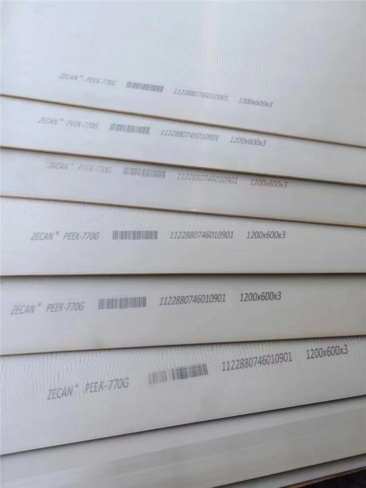 PEEK Sheets With Full Range Thickness Up To 2mm in Thinnest